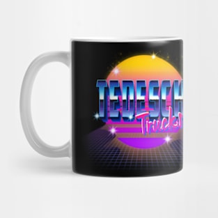 Personalized Name Tedeschi Vintage Styles Christmas 70s 80s Mug